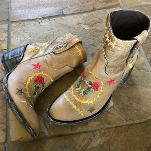 🍃💕NIB MEXICANA by Old Gringo Leather Ankle Boot